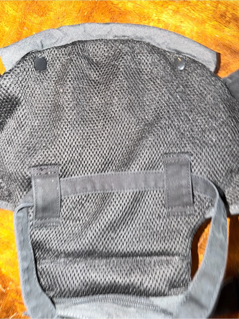 MiaMily Gray carrier with hip carriers